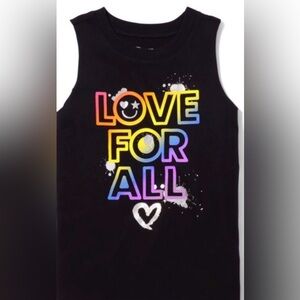 Sugar & Jade Teen Girl’s Muscle Style Tank Top Multicolored Graphics Sz 12 - 14